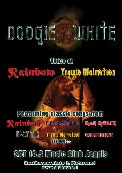 Doogie White poster 2009-03-14